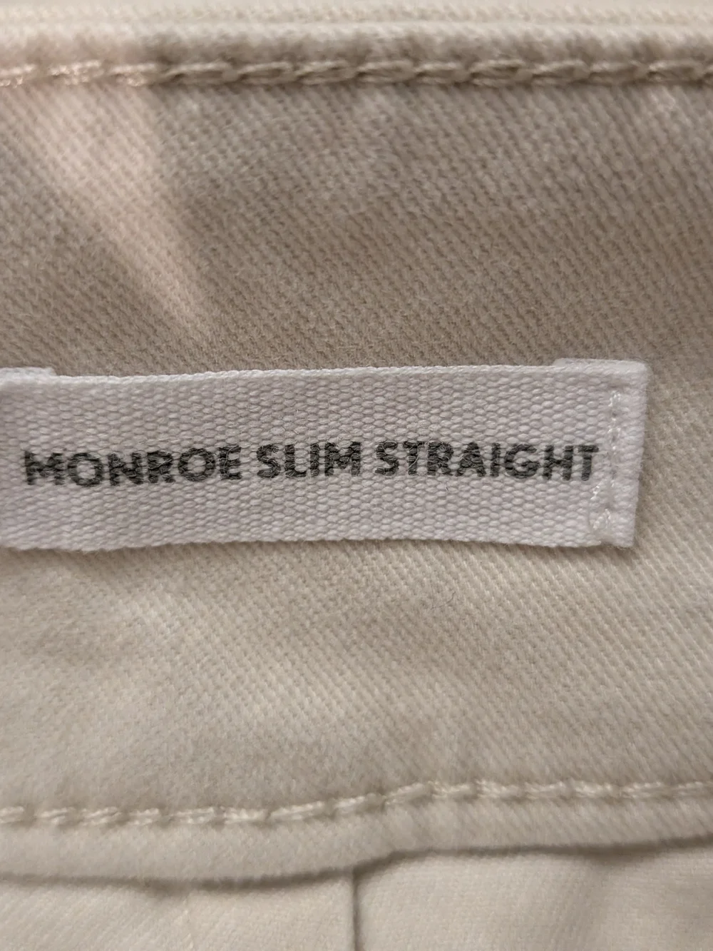 LOFT Straight Leg Pants in Light Beige - Picture 7 of 8